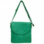 32598- TURQUOISE SHOULDER/CROSS BODY BAG (7 COLORS)